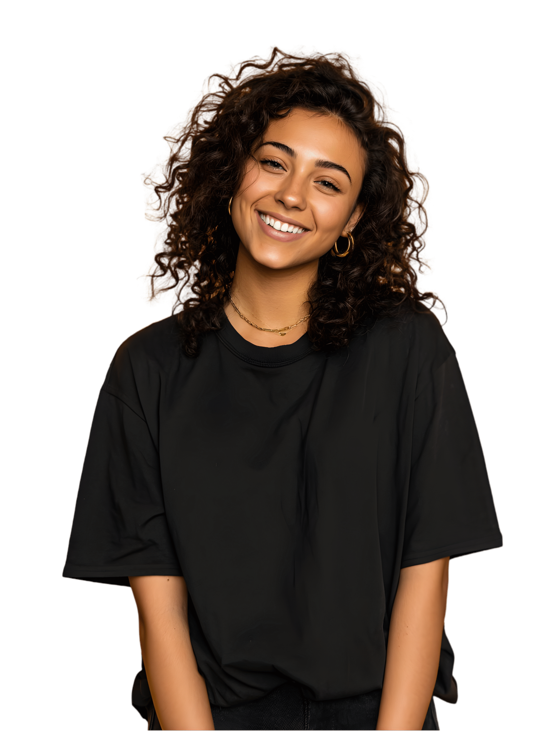 Smiling woman